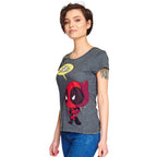 Product image Deadpool - Chibi Women's T-Shirt Grey
