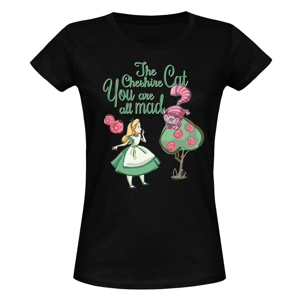Product image Alice in Wonderland - All Mad Women's T-Shirt Black