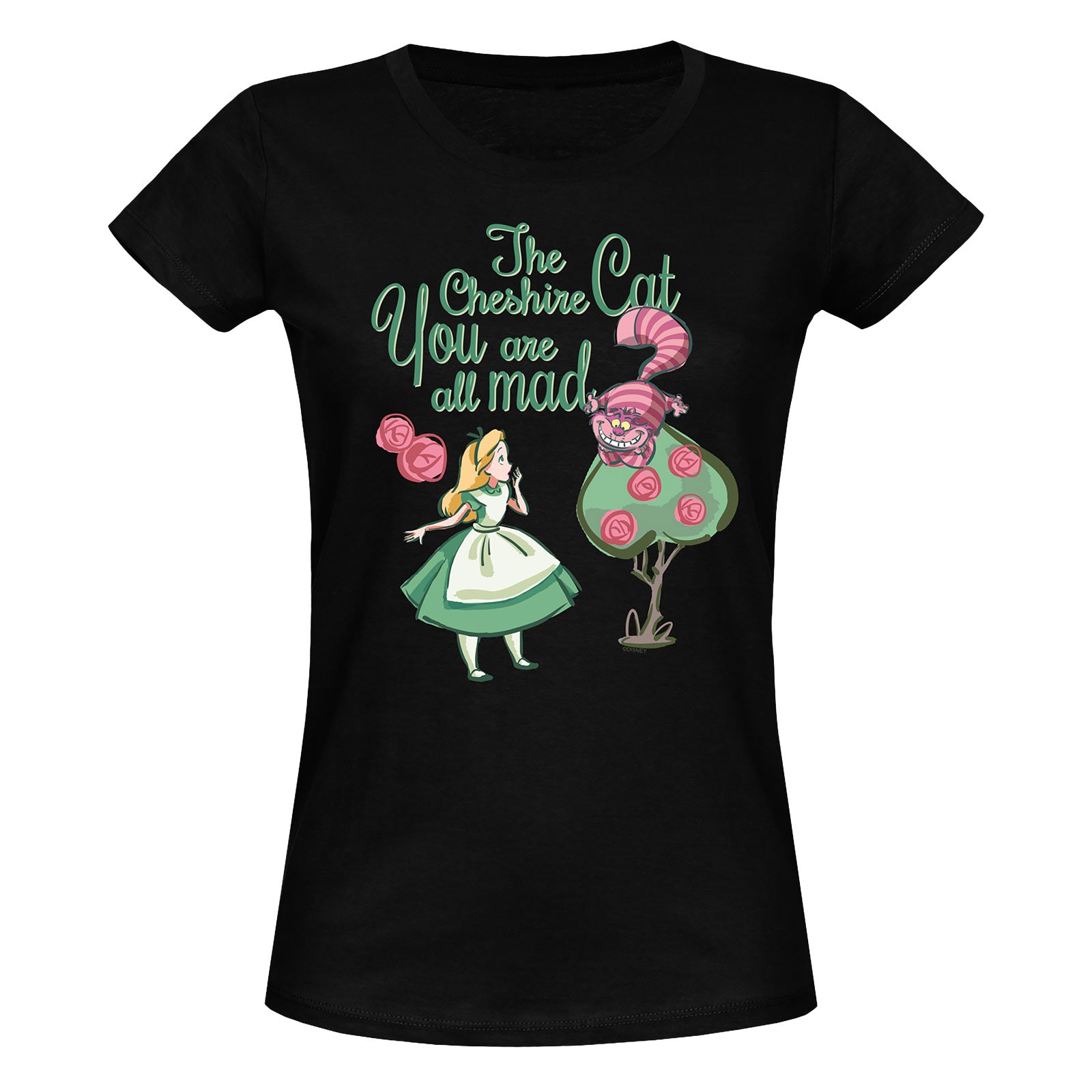 Product image Alice in Wonderland - All Mad Women's T-Shirt Black