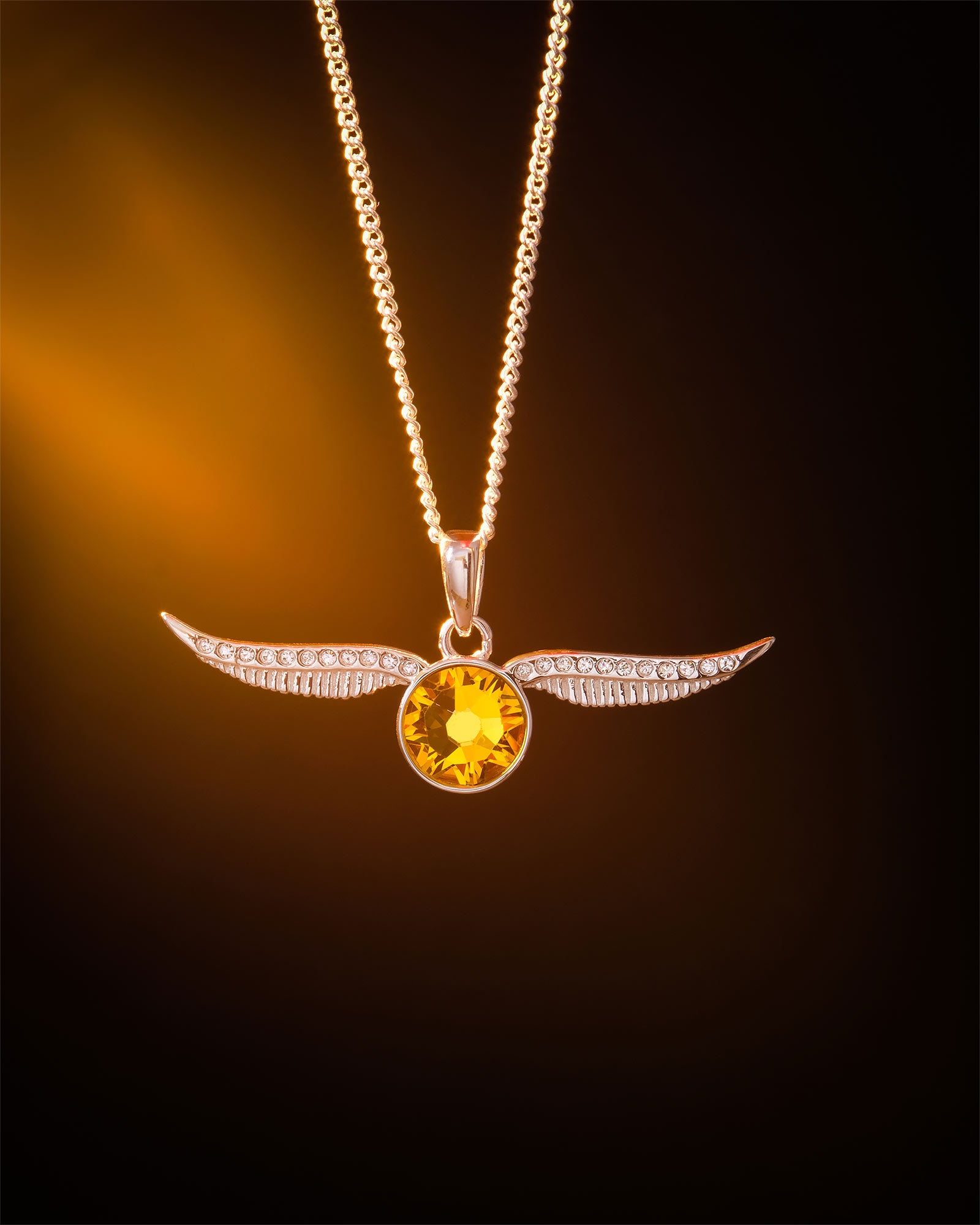 Product image Harry Potter - Golden Snitch Necklace with Crystal