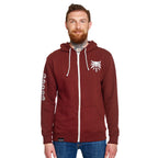 Product image Witcher - Wolf Medallion Hoodie red