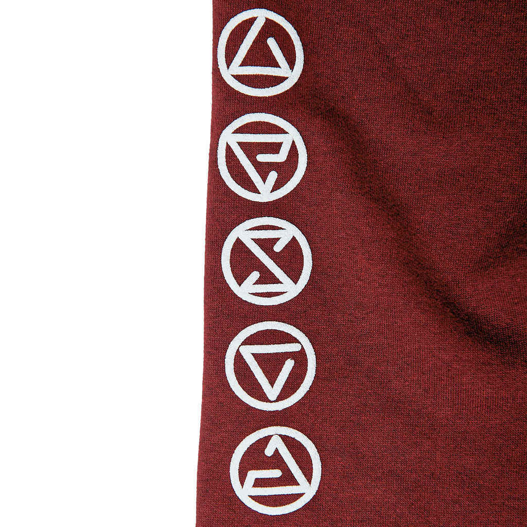 Product image Witcher - Wolf Medallion Hoodie red