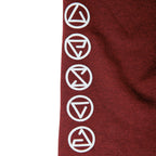 Product image Witcher - Wolf Medallion Hoodie red