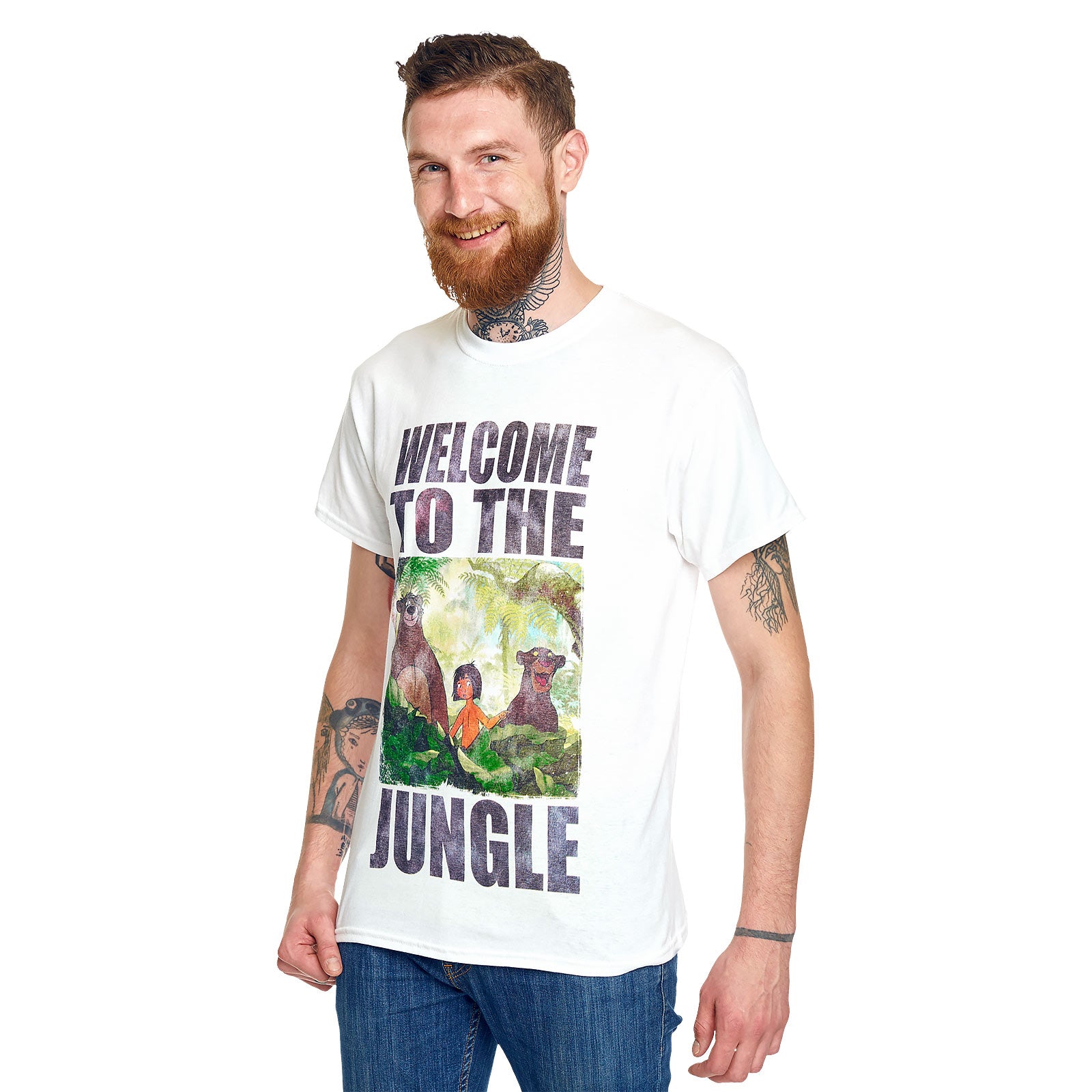 Product image Jungle Book - Welcome to the Jungle T-Shirt white
