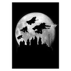 Product image Magic Flight at Night Metal Poster for Harry Potter Fans