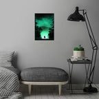 Product image Kokiri forest metal poster for Zelda fans