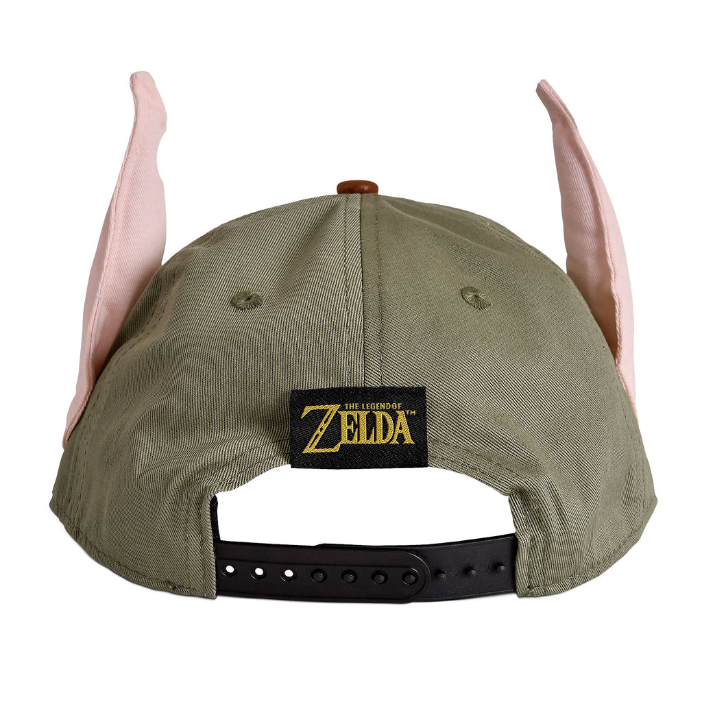 Product image Zelda - Hyrule Logo Snapback Cap with Link Ears