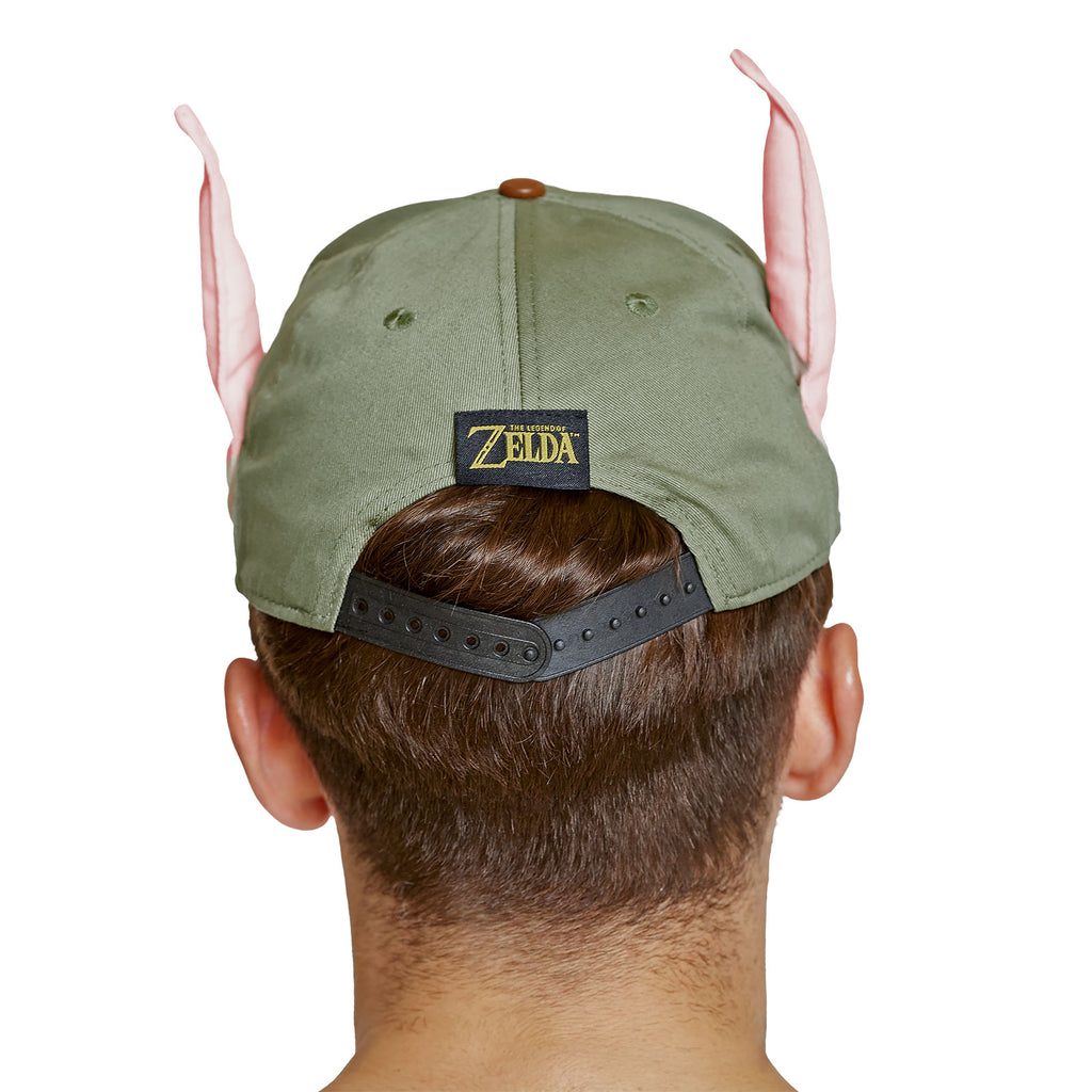 Product image Zelda - Hyrule Logo Snapback Cap with Link Ears