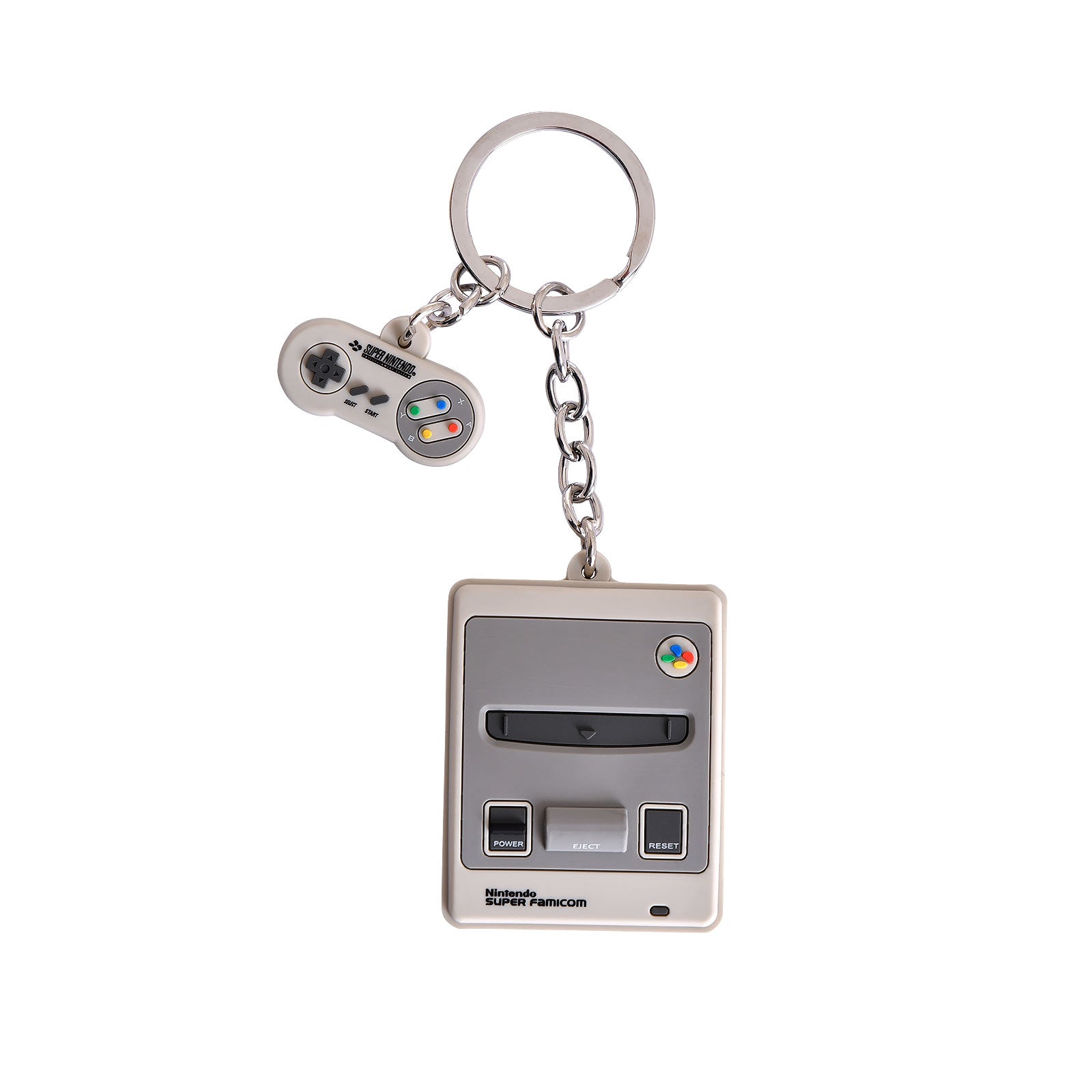 Product image Nintendo - SNES Console and Controller Keychain