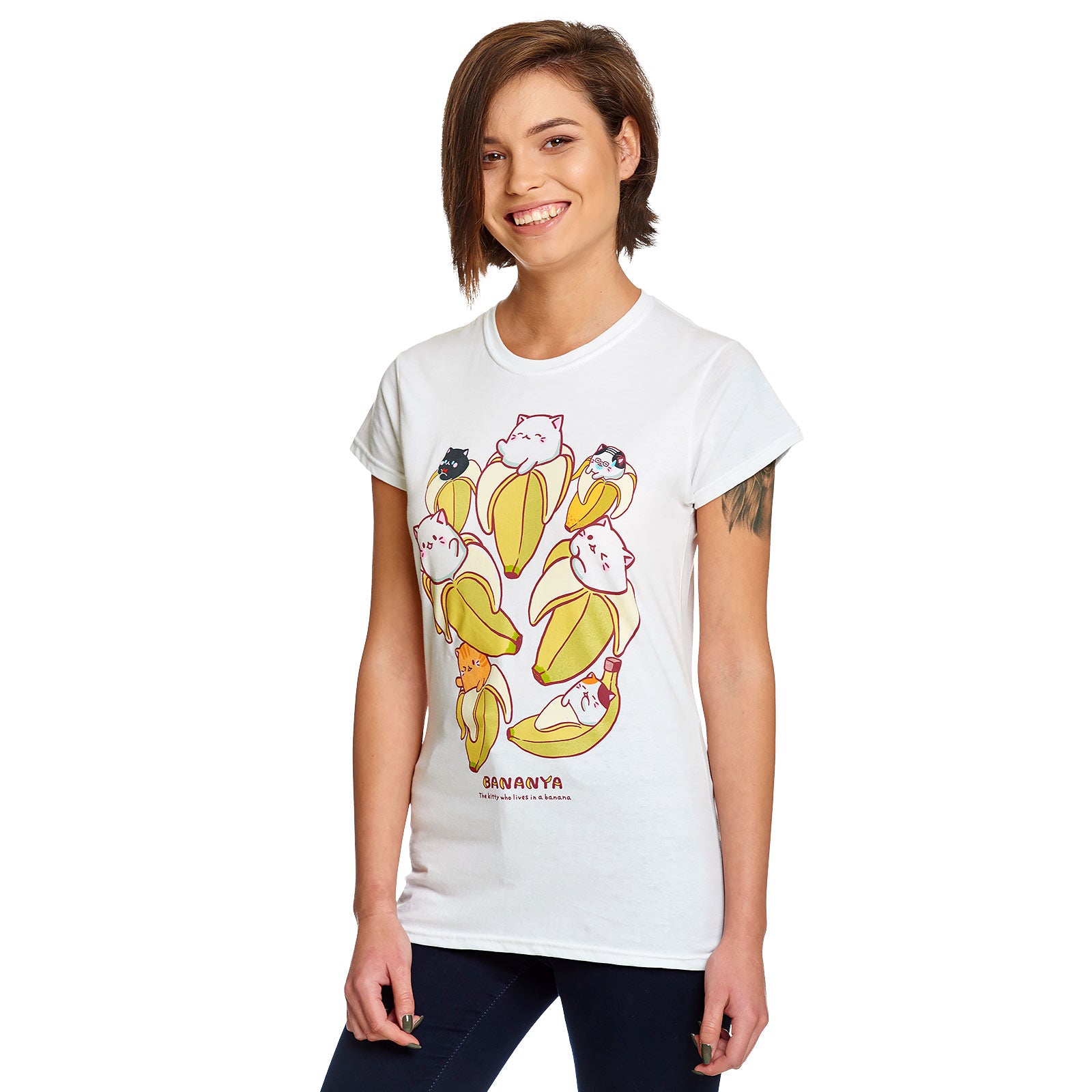 Product image Bananya - Characters Women's T-Shirt white