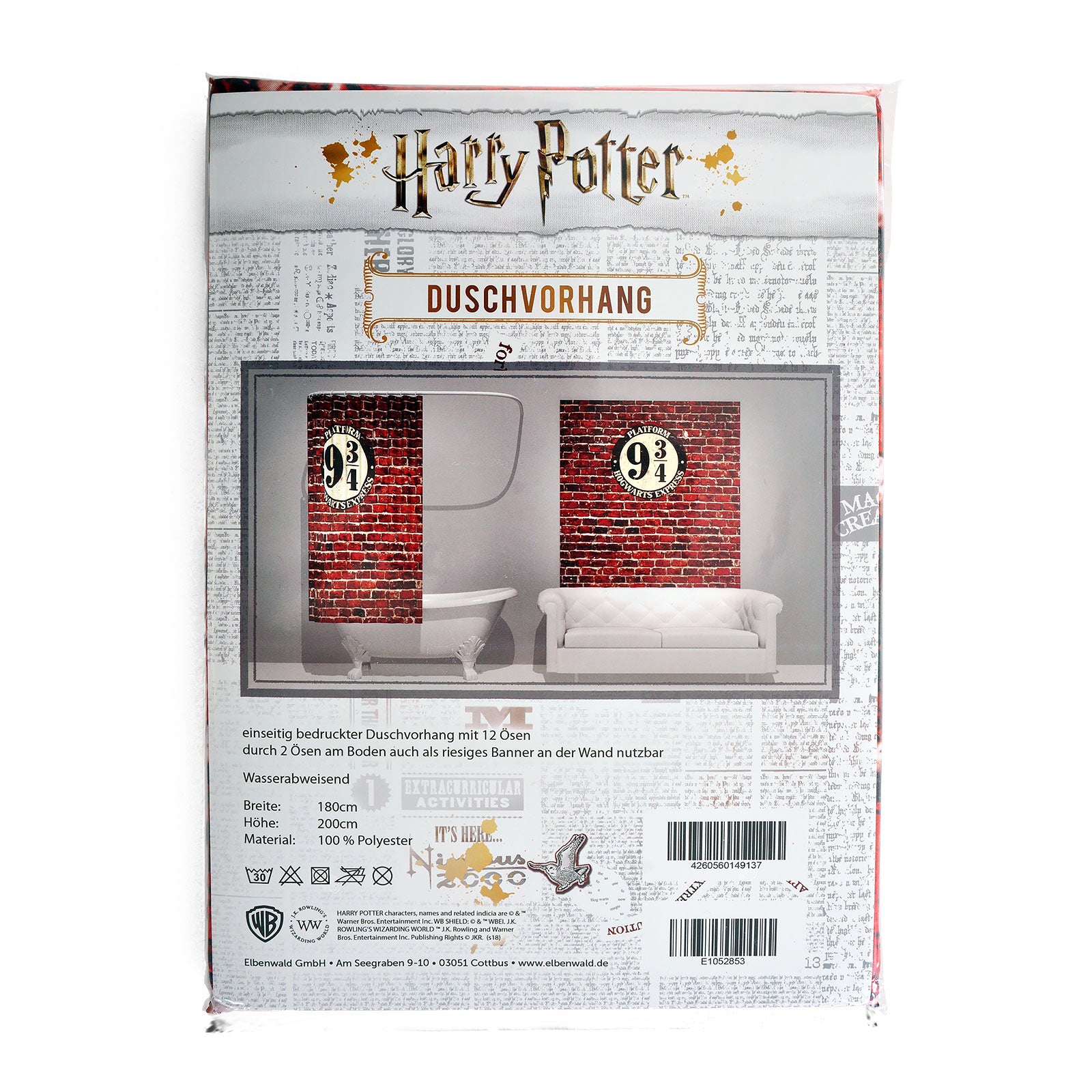 Product image Harry Potter - Platform 9 3/4 Shower Curtain