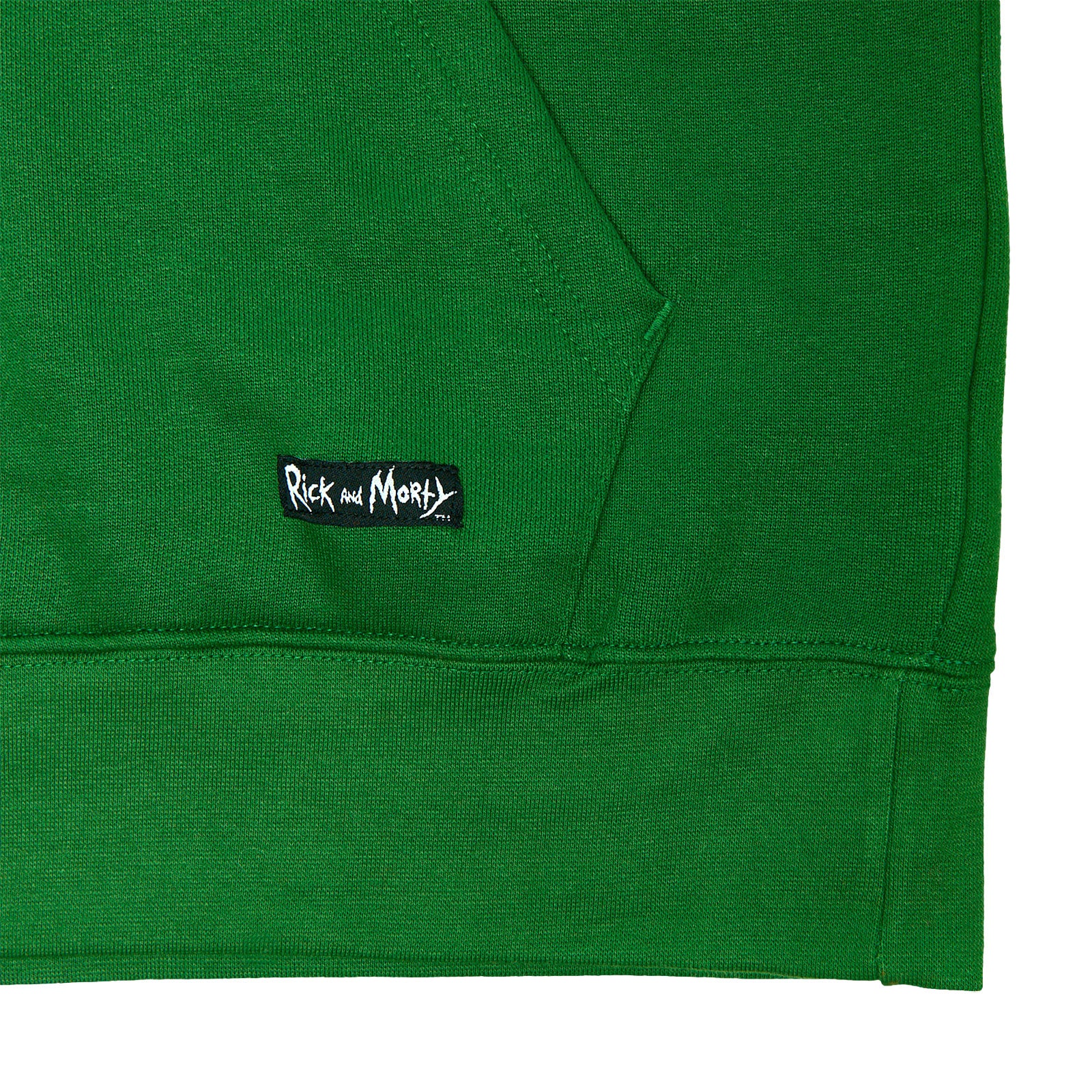 Product image Rick and Morty - Pickle Rick Face Hoodie green