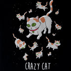 Product image Rick and Morty - Crazy Cat Women's T-Shirt Black