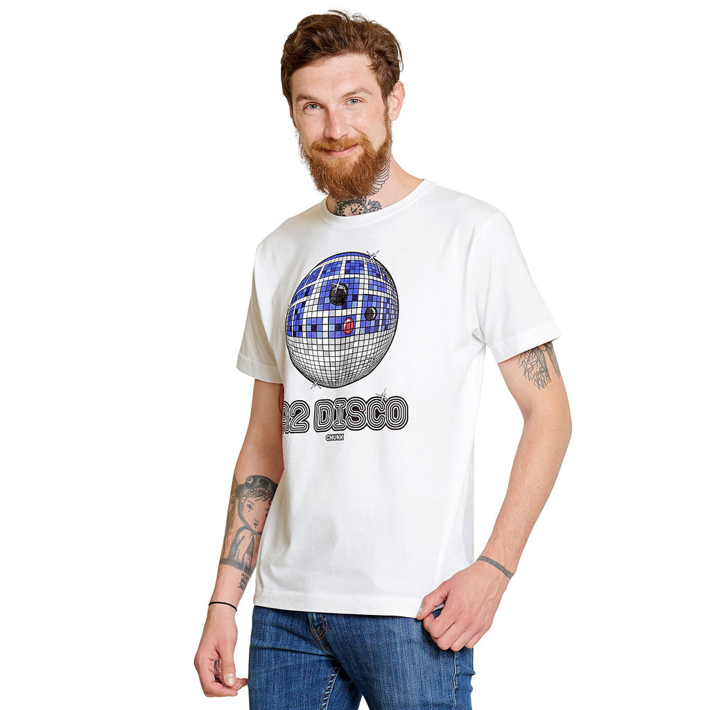 Product image Droid Disco T-Shirt for Star Wars Fans white