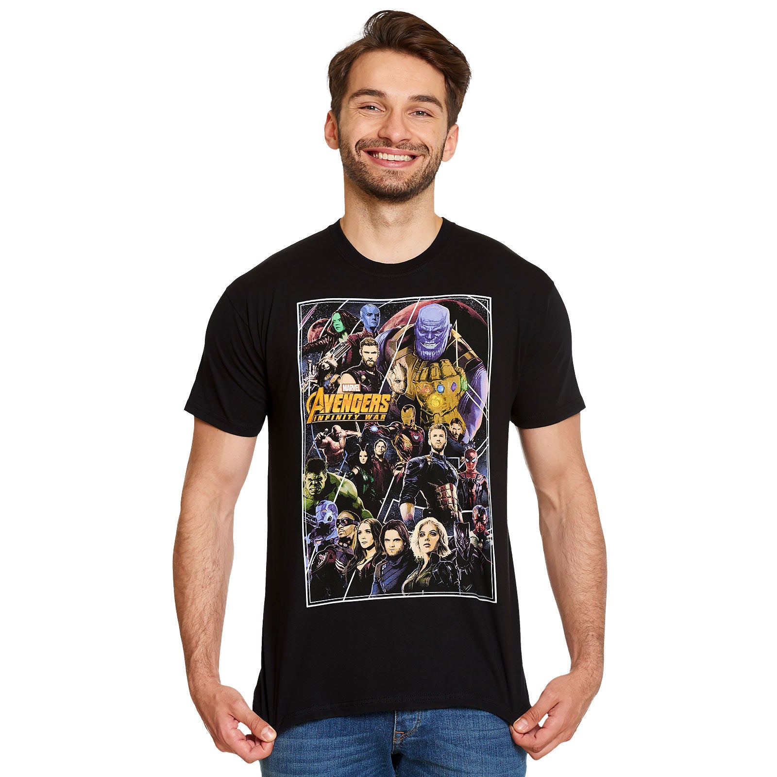 Product image Avengers - Infinity War Poster Collage T-Shirt Black
