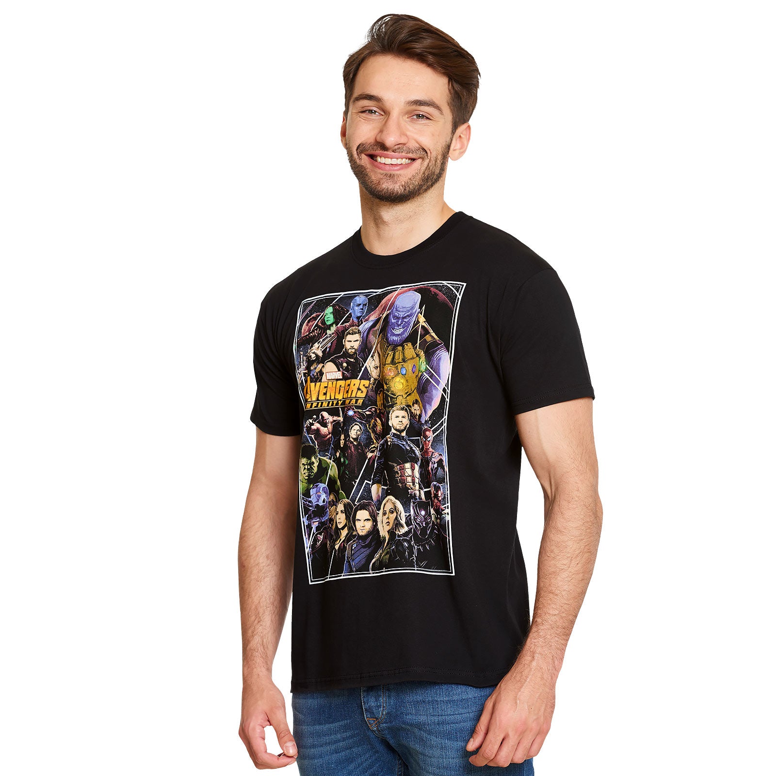 Product image Avengers - Infinity War Poster Collage T-Shirt Black
