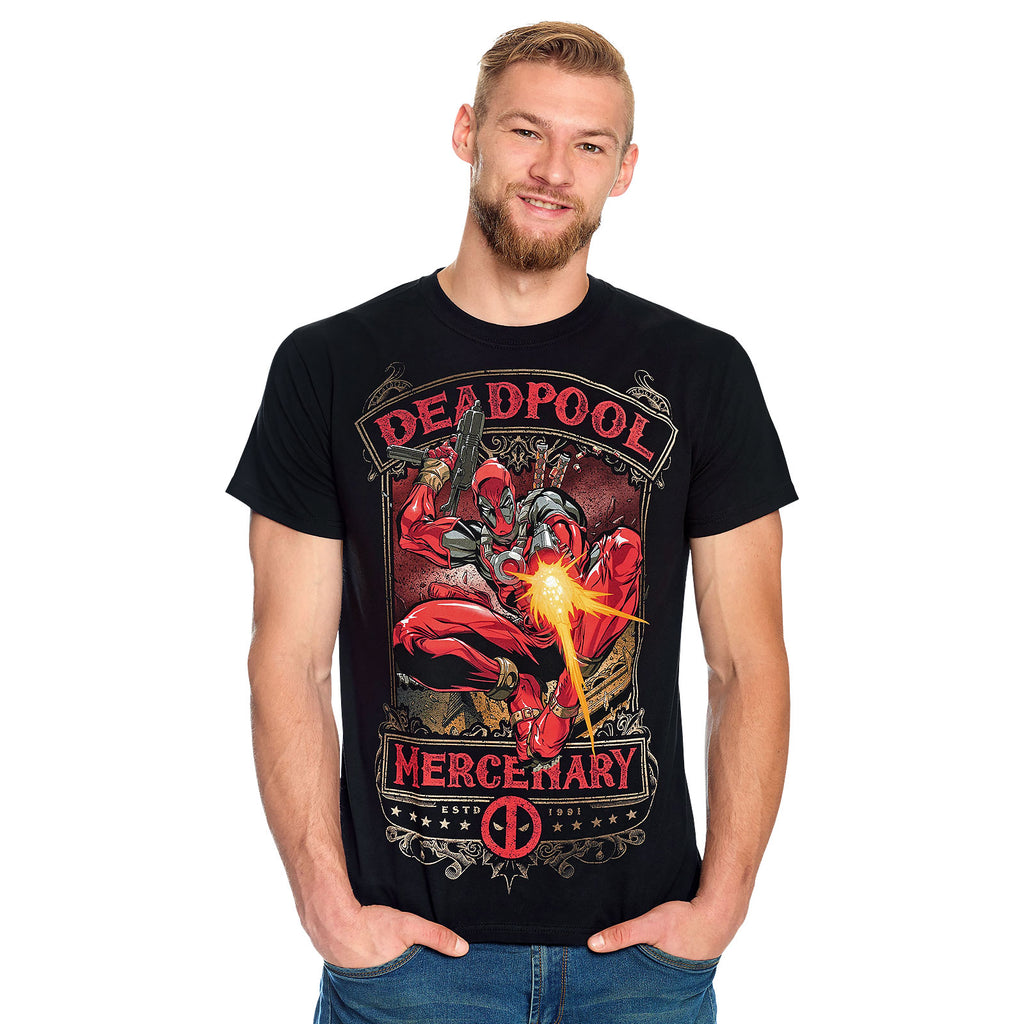 Product image Deadpool - Mercenary T-Shirt Black