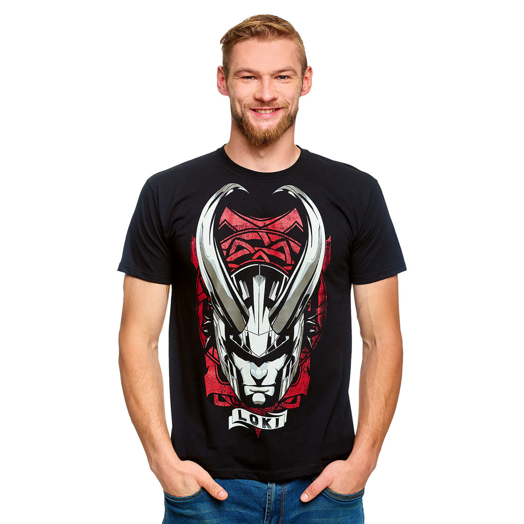 Product image Loki - Horned Helmet T-Shirt black