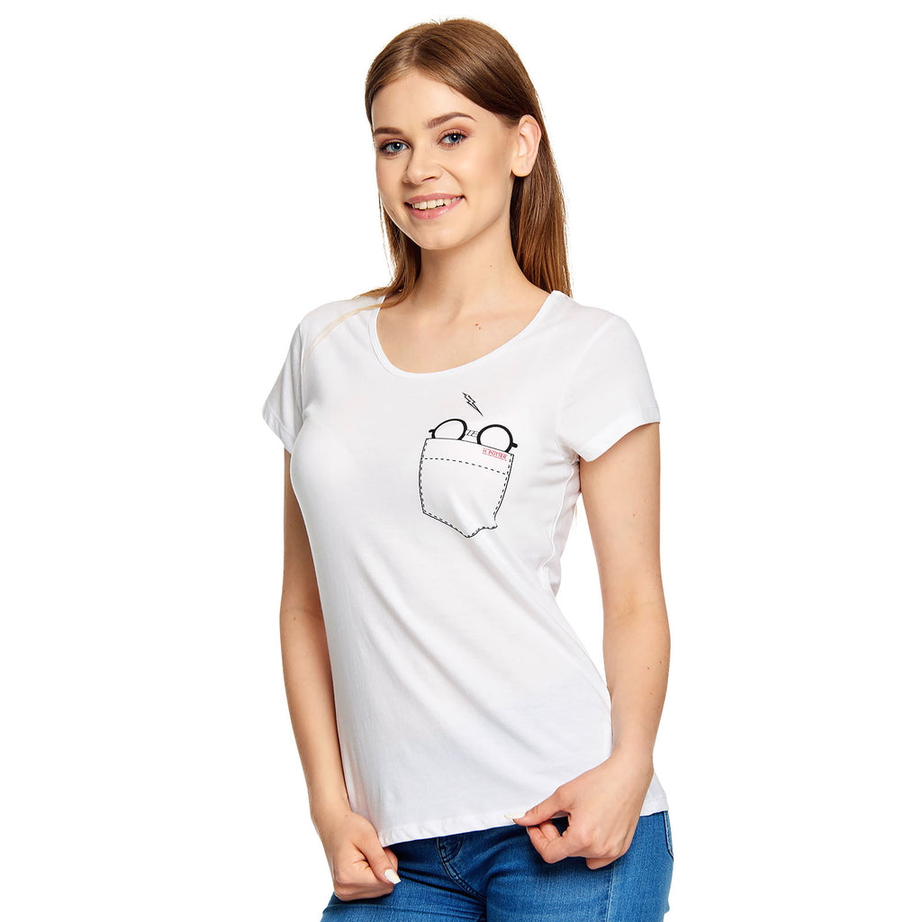 Product image Harry Potter - Pocket Glasses Women's T-Shirt White