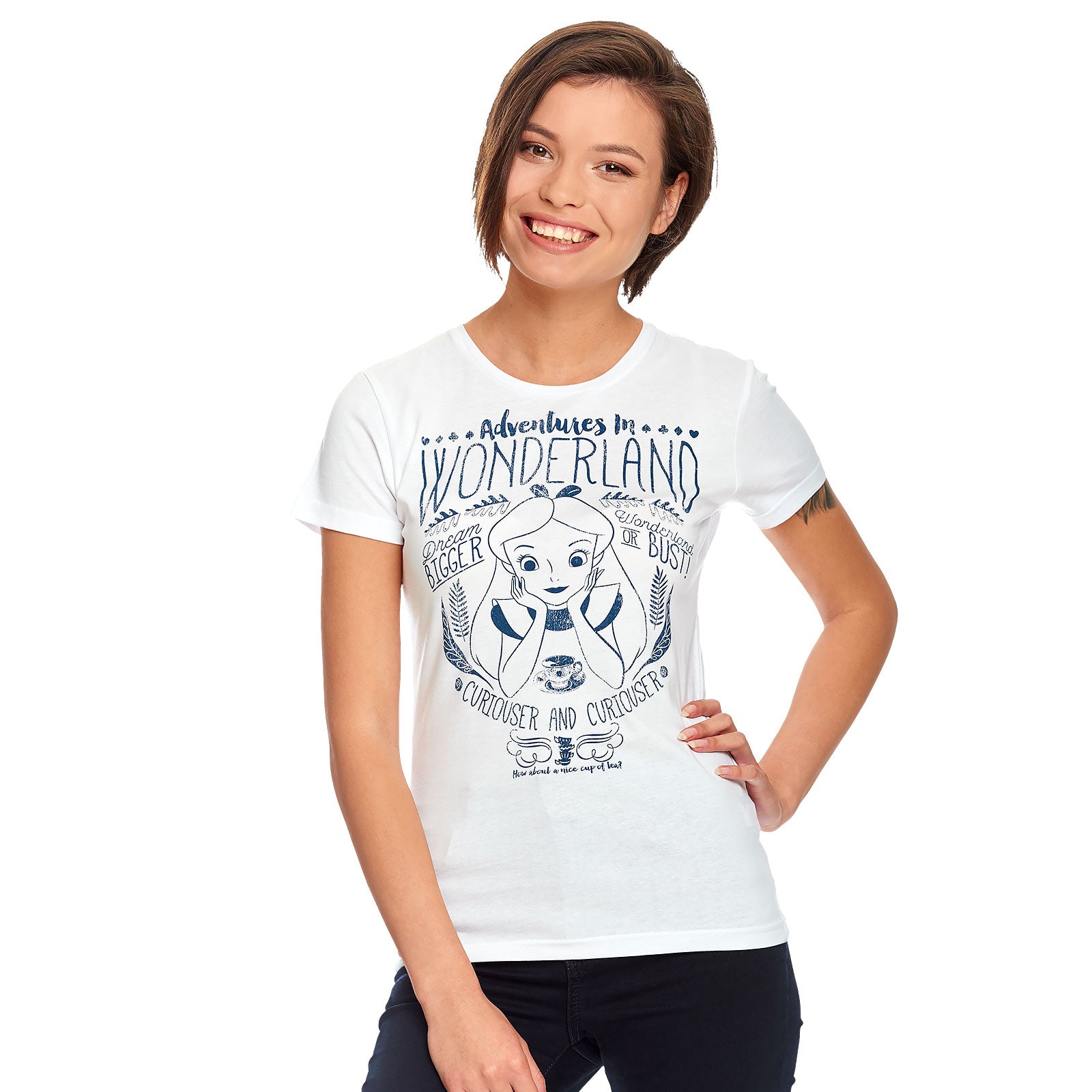 Product image Alice in Wonderland - Adventures in Wonderland Women's T-Shirt White