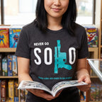 Product image Star Wars - Never Go Solo T-Shirt Grey