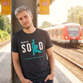 Product image Star Wars - Never Go Solo T-Shirt Grey