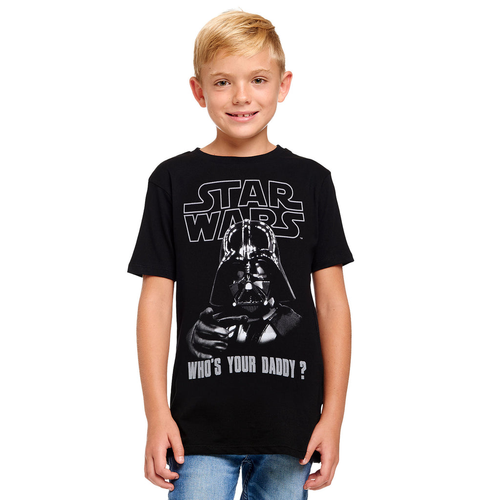 Product image Star Wars - Darth Vader Who's Your Daddy T-Shirt Kids Black