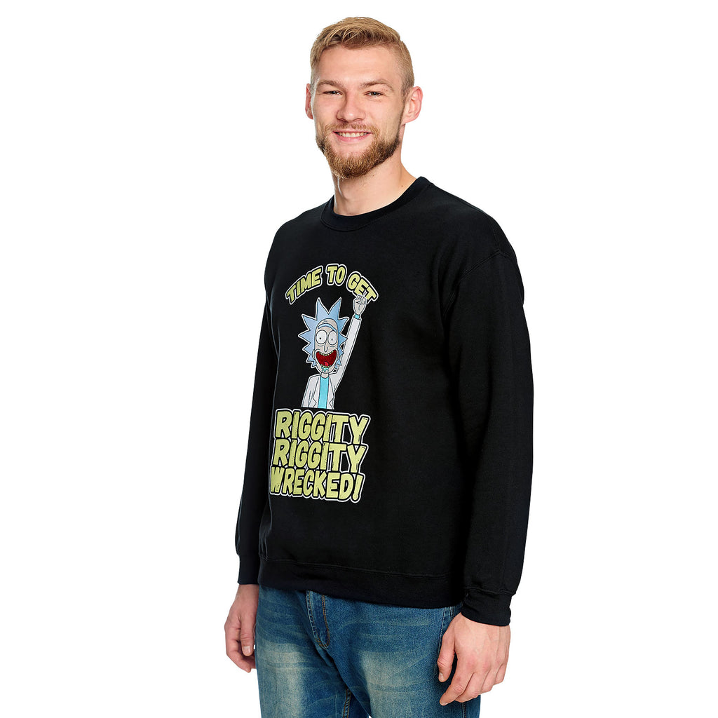 Product image Rick and Morty - Riggity Wrecked Sweater black