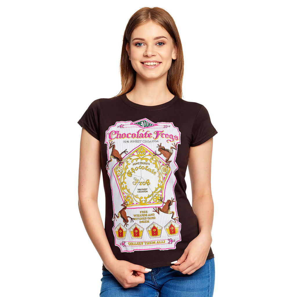 Product image Harry Potter - Honeydukes Chocolate Frog Women's T-Shirt Brown