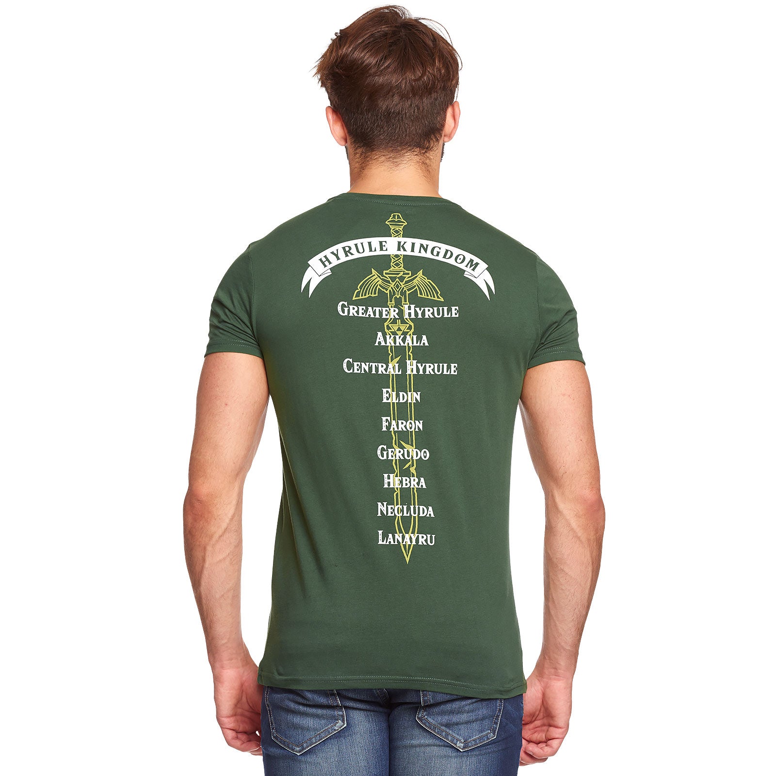 Product image Zelda - Hyrule Kingdom Tour T-Shirt green