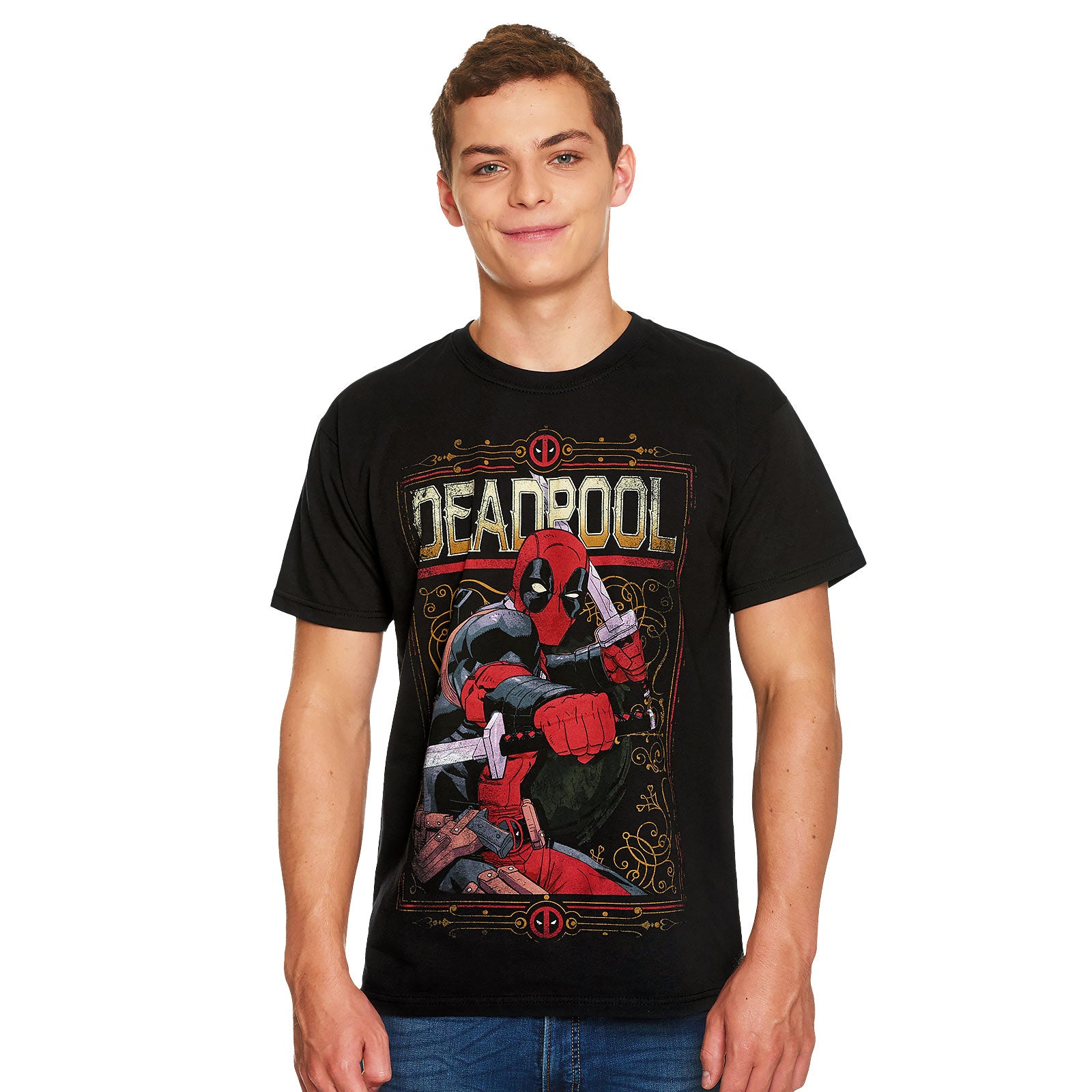 Product image Deadpool - Ready to Fight T-Shirt Black