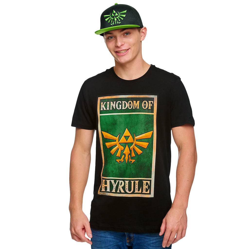 Product image Zelda - Kingdom of Hyrule Propaganda Poster T-Shirt black