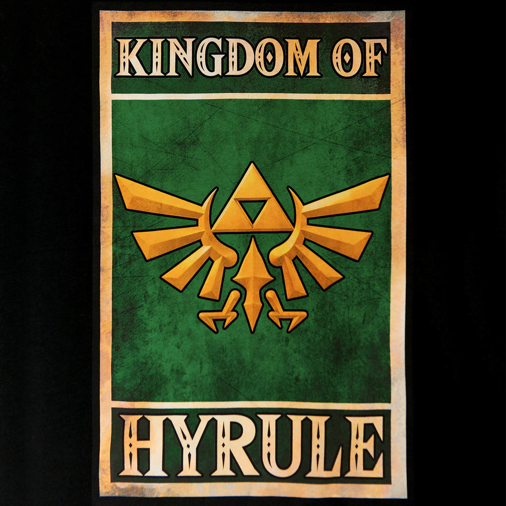 Product image Zelda - Kingdom of Hyrule Propaganda Poster T-Shirt black