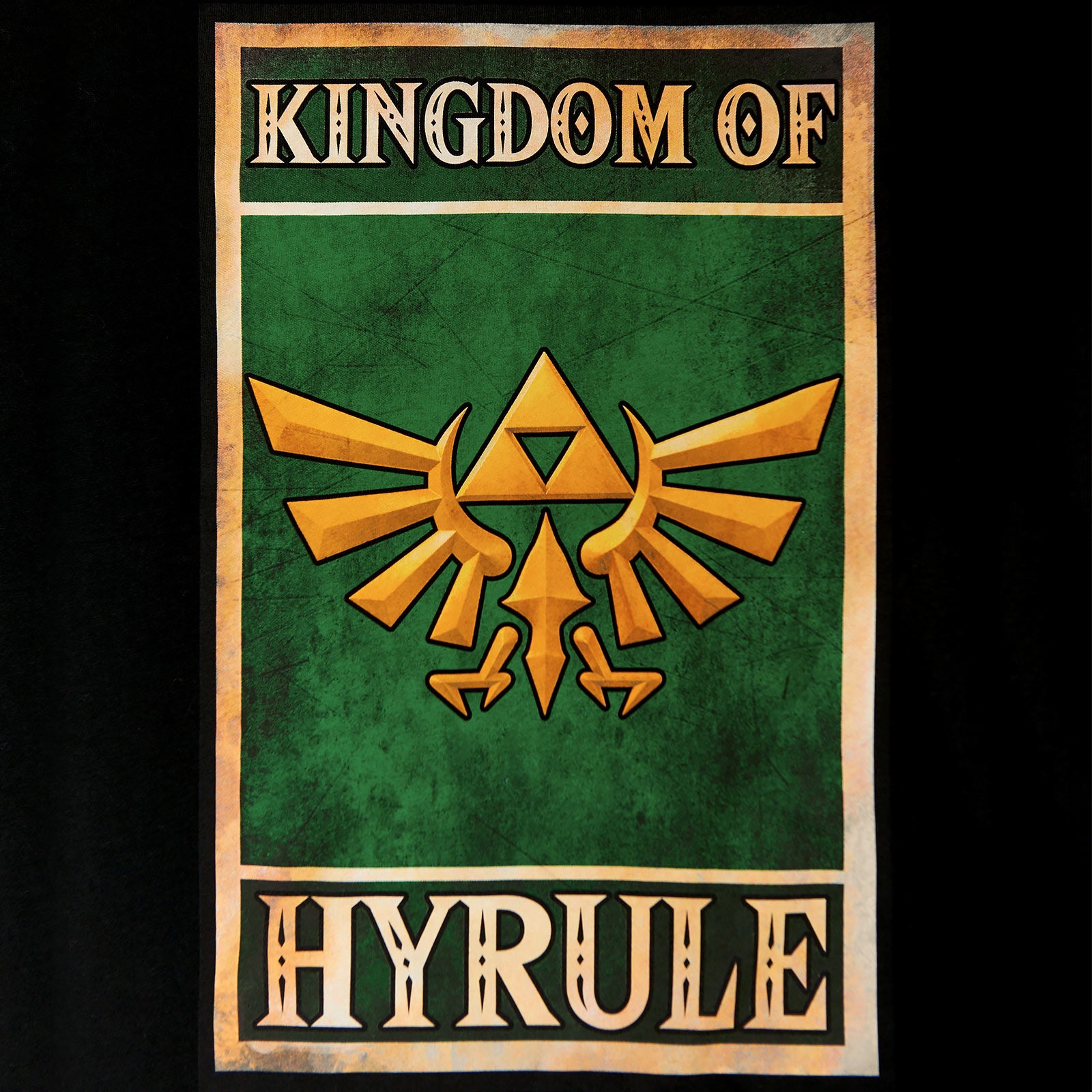 Product image Zelda - Kingdom of Hyrule Propaganda Poster T-Shirt black