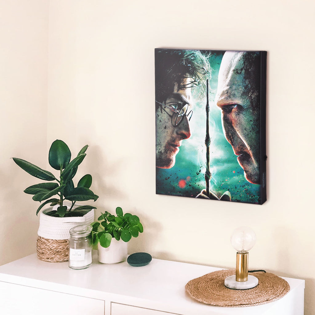 Product image Harry Potter - Harry vs. Voldemort Wall Picture with Light