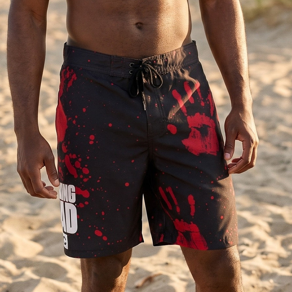 Product image Walking Dead - Blood Hands Swim Shorts Black