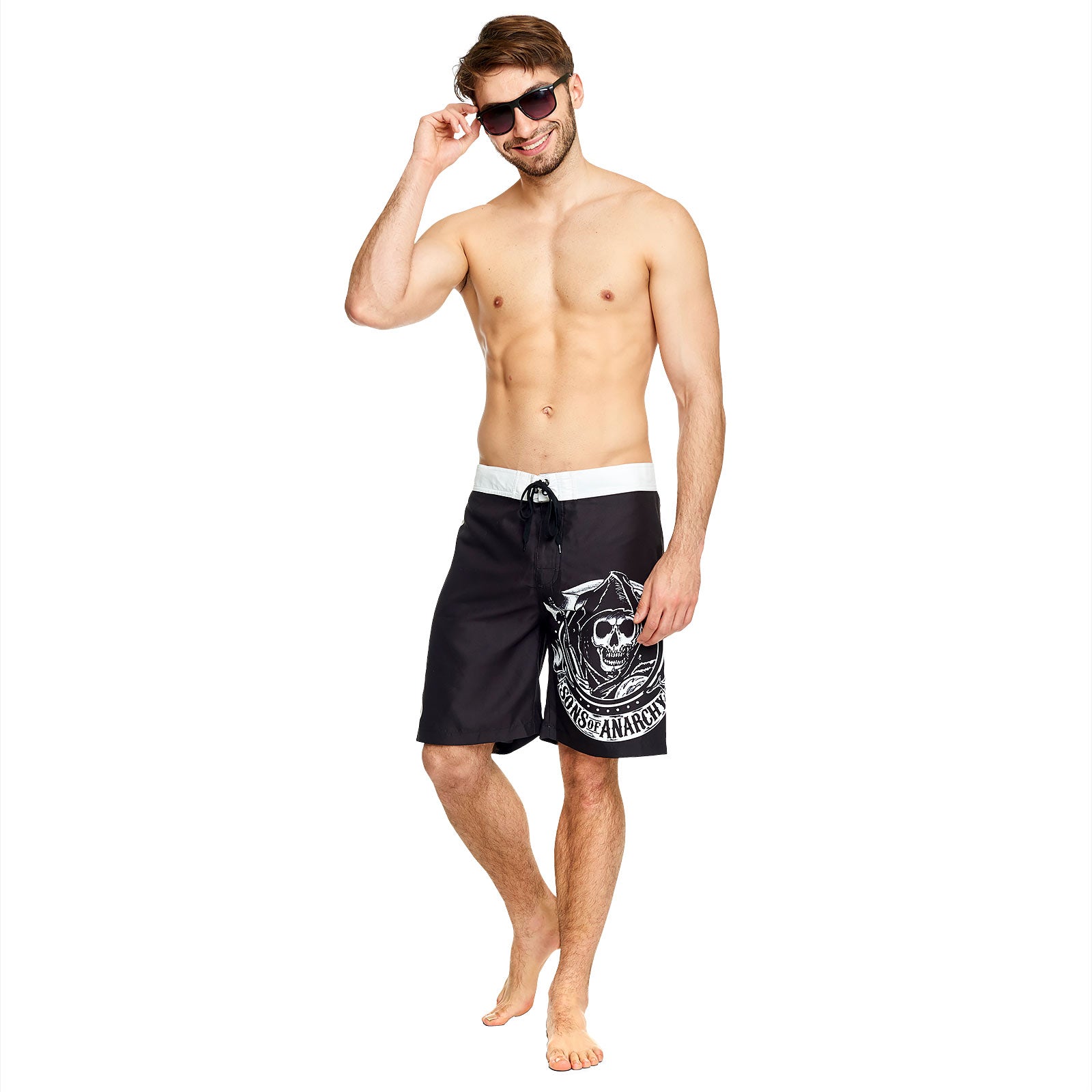 Product image Sons of Anarchy - Reaper Logo Swim Shorts Black