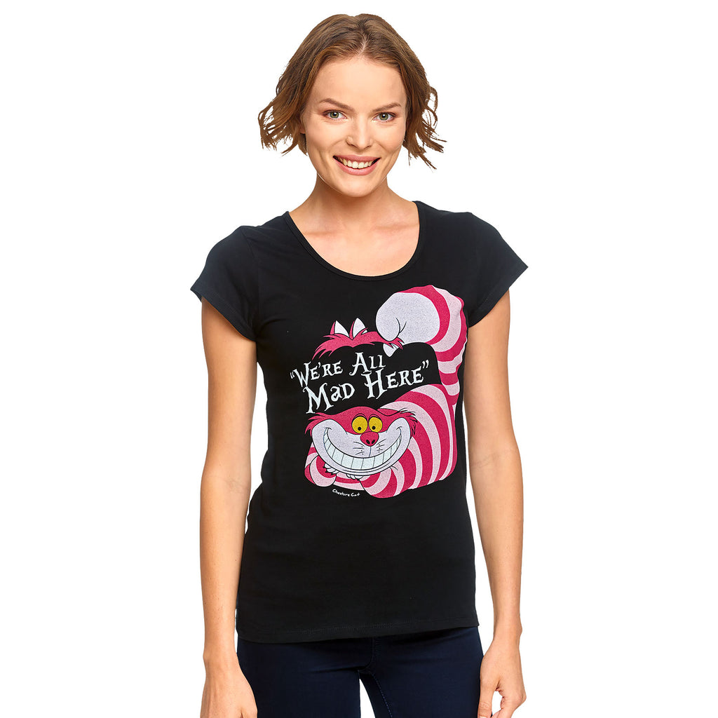 Product image Alice in Wonderland - Cheshire Cat Women's T-Shirt Black