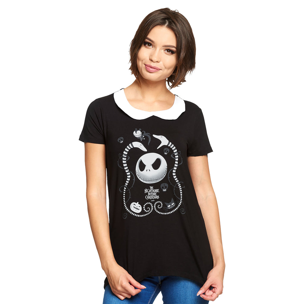 Product image Nightmare Before Christmas - Snakes & Skull Women's T-Shirt
