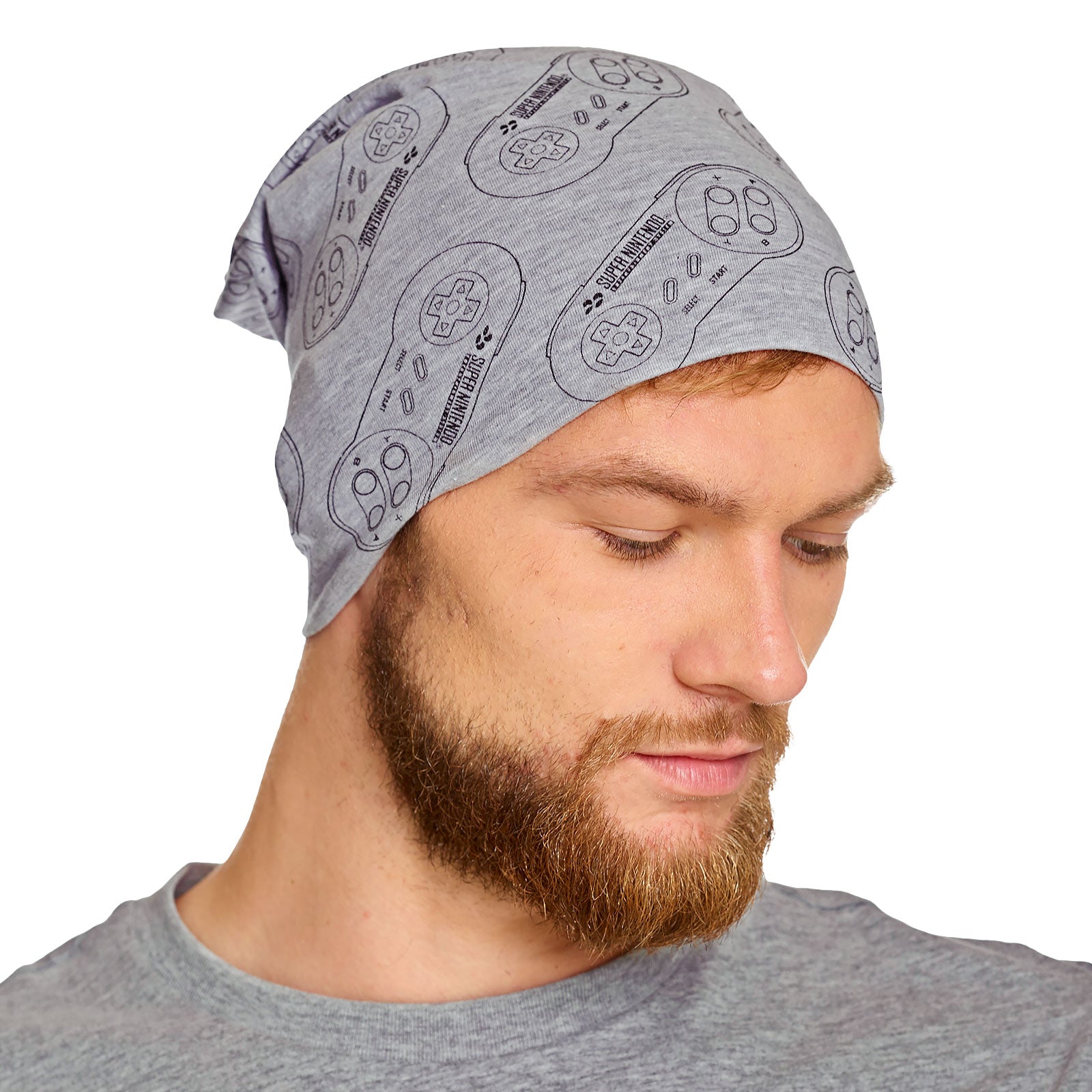 Product image Nintendo - SNES Controller Beanie grey