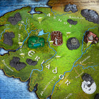 Product image The Lord of the Rings - Middle Earth 4D Puzzle