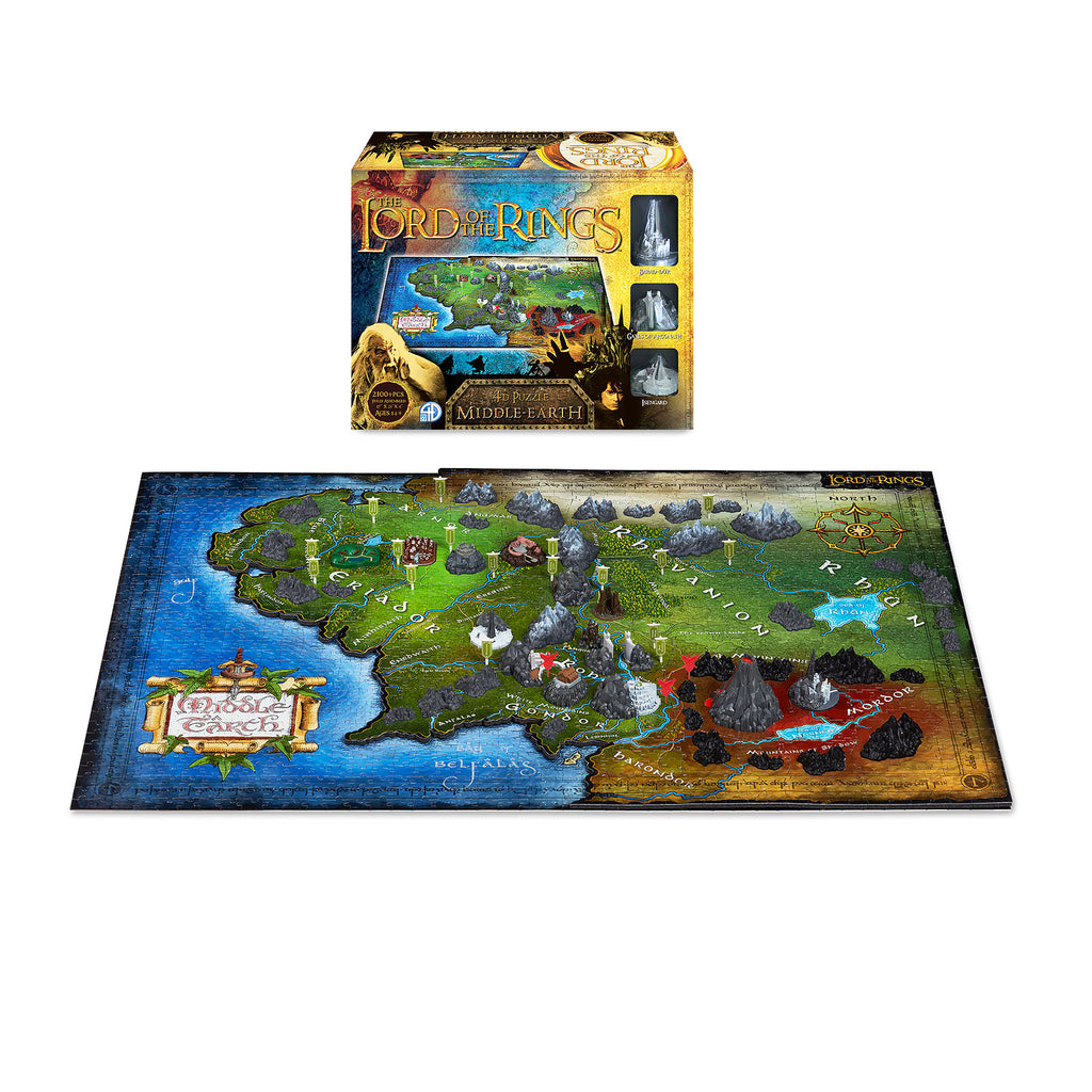 Product image The Lord of the Rings - Middle Earth 4D Puzzle