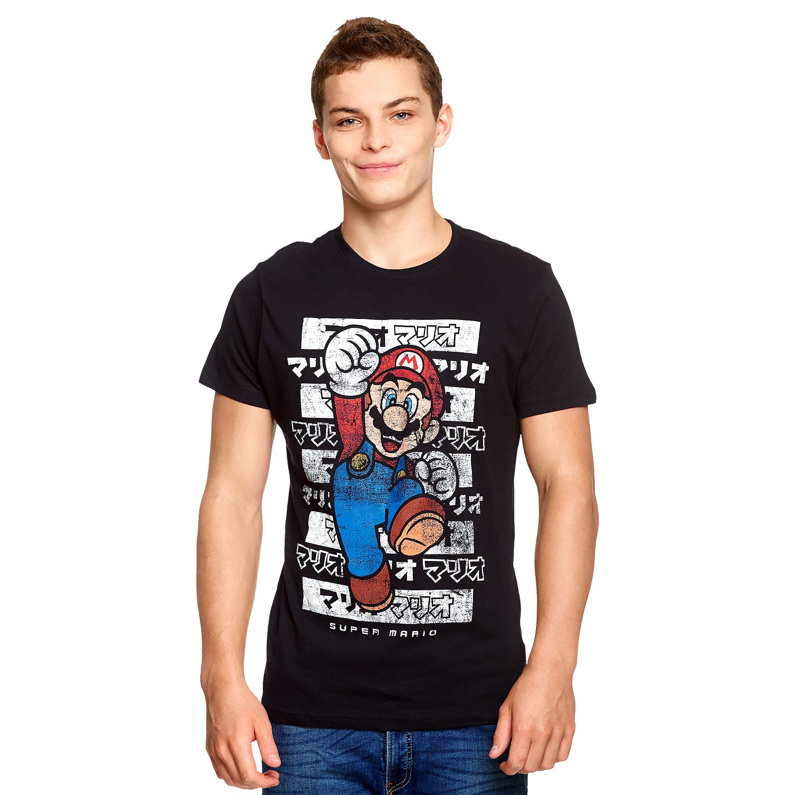 Product image Super Mario Jump T-Shirt Black