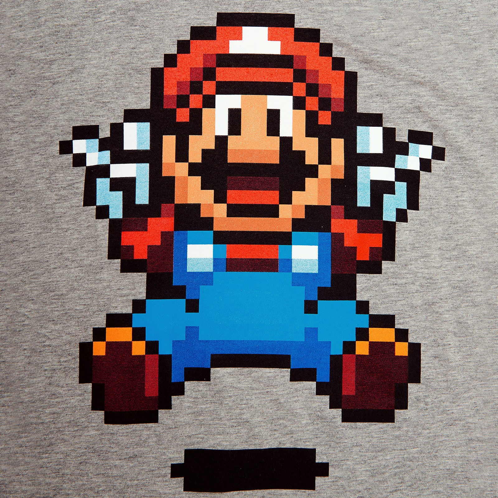 Product image Super Mario - Jump Pixel Women's T-Shirt grey