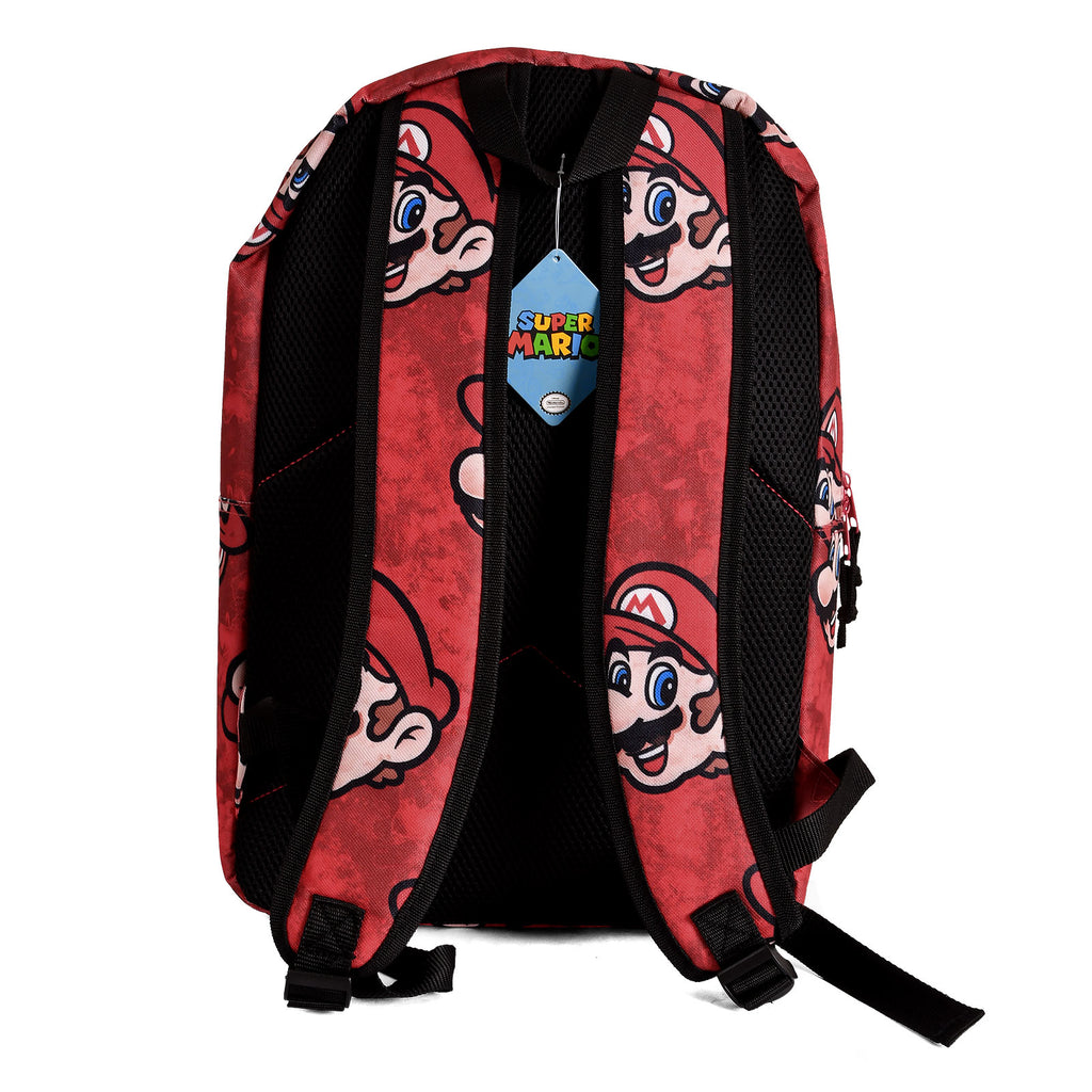 Product image Super Mario - Faces Backpack Red