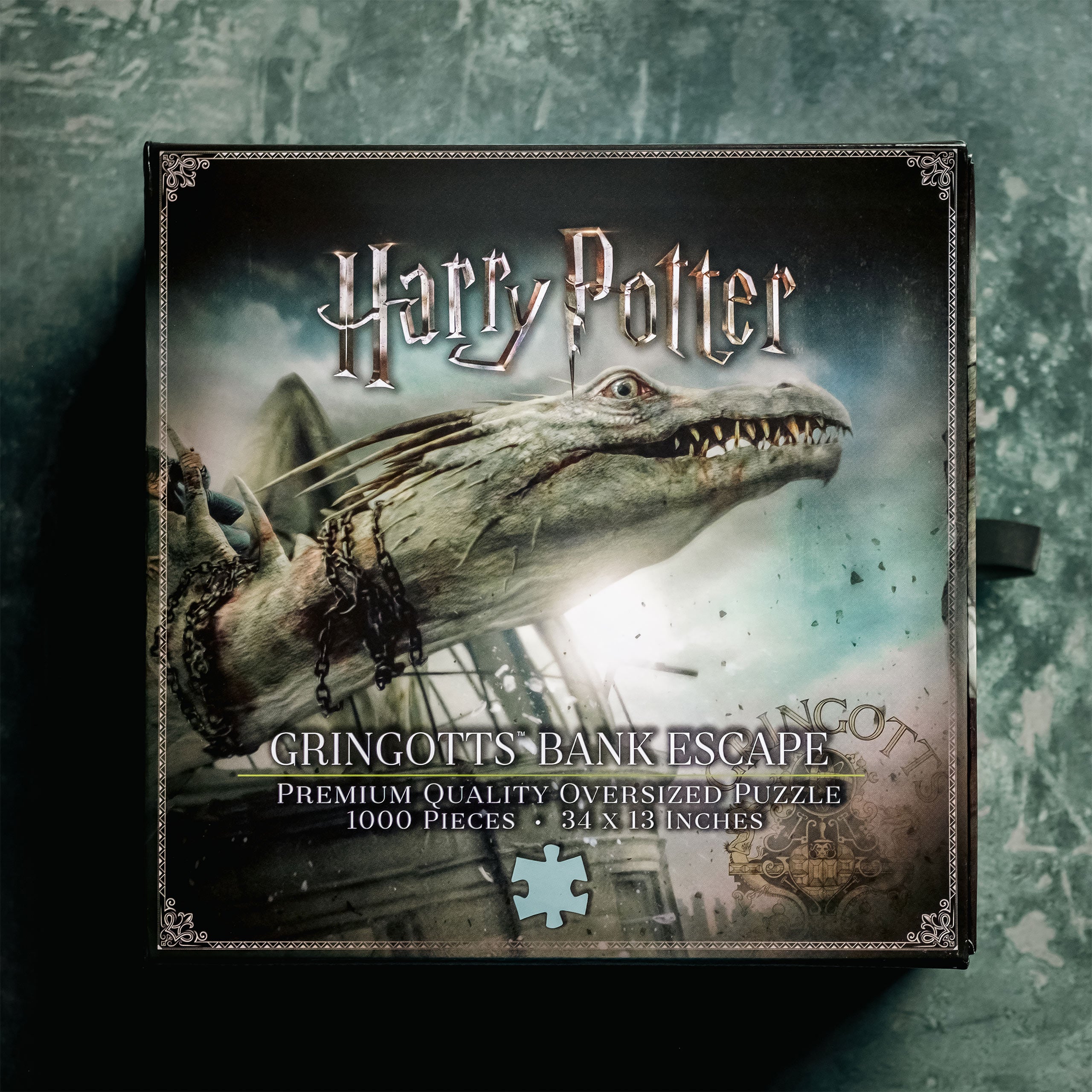 Product image Harry Potter - Gringotts Bank with Dragon Premium Puzzle