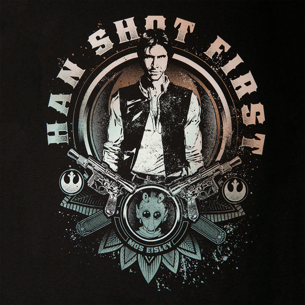 Product image Star Wars - Han Solo Shot First T-Shirt Black