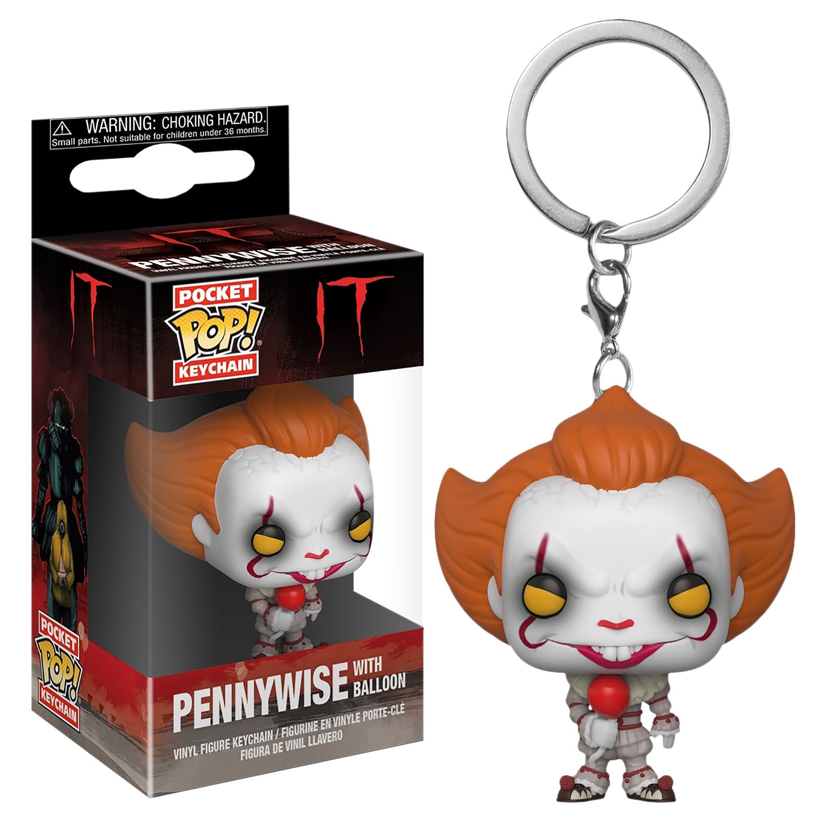 Product image Stephen King's IT - Pennywise with Balloon Funko Pop Keychain
