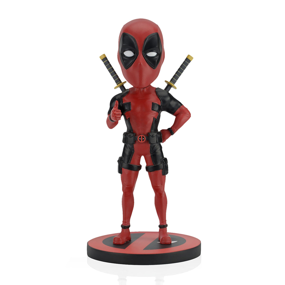Product image Deadpool Head Knockers Deluxe Bobblehead Figure