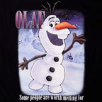 Product image Frozen - Olaf Worth Melting For T-Shirt Black